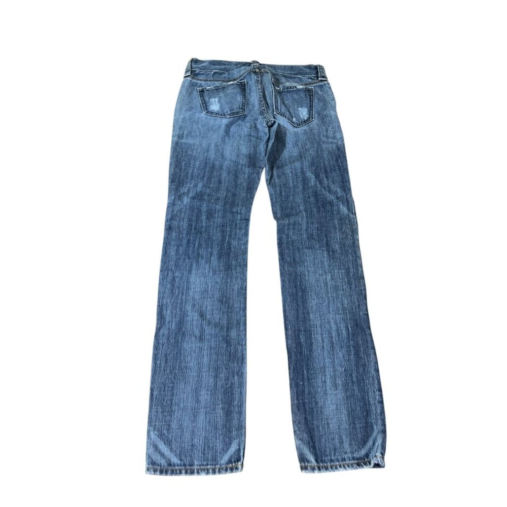 Old Navy Special Edition Low Waist Size 4 Distressed/Knee Hole Denim Jeans - Picture 6 of 7